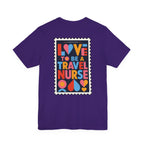 Travel Nurse Postal Stamp T-Shirt