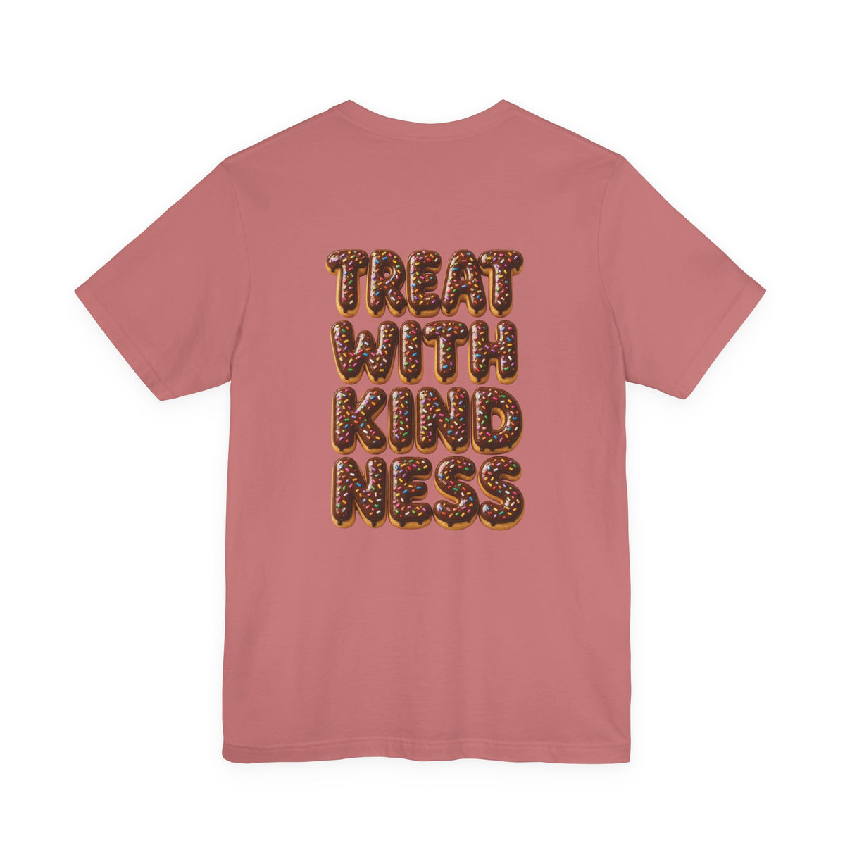 Treat With Kindness Chocolate Donut T-Shirt