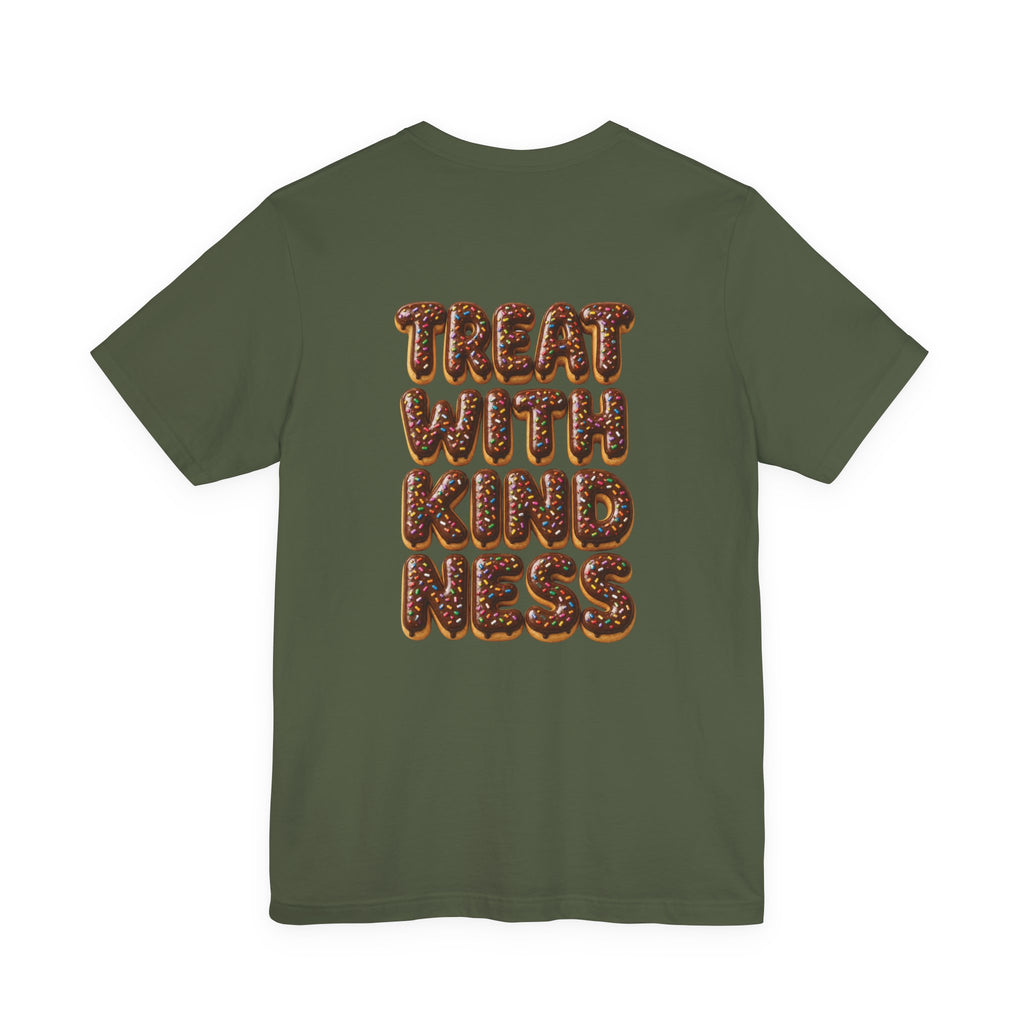 Treat With Kindness Chocolate Donut T-Shirt