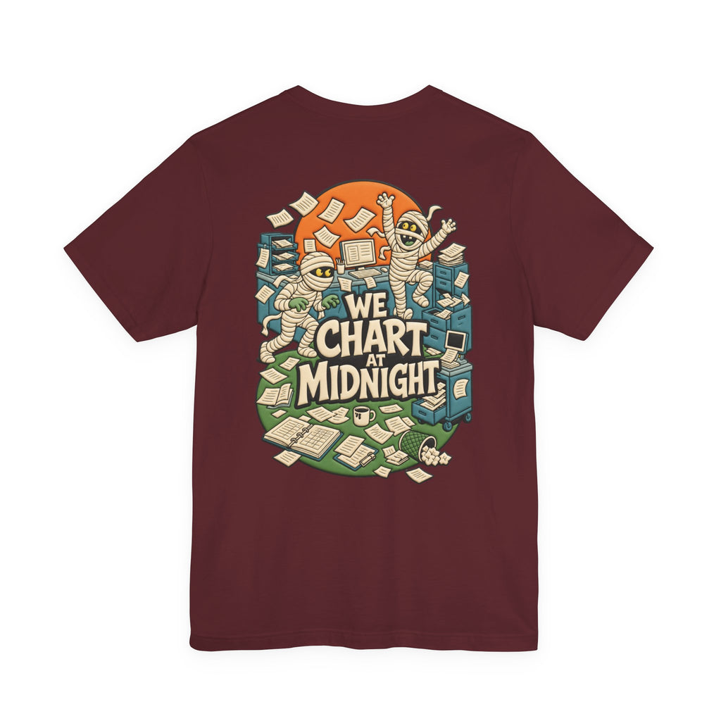Mummies Chart at Midnight T-Shirt