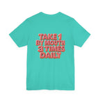 Uncommon Nurse Take 1 By Mouth 3 Times Daily Strawberry Donut T-Shirt