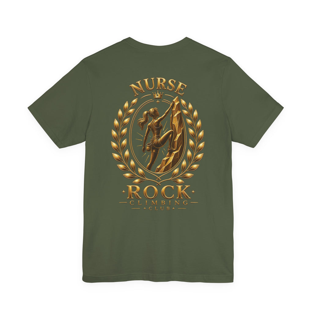 Uncommon Nurse Rock Climbing T-Shirt