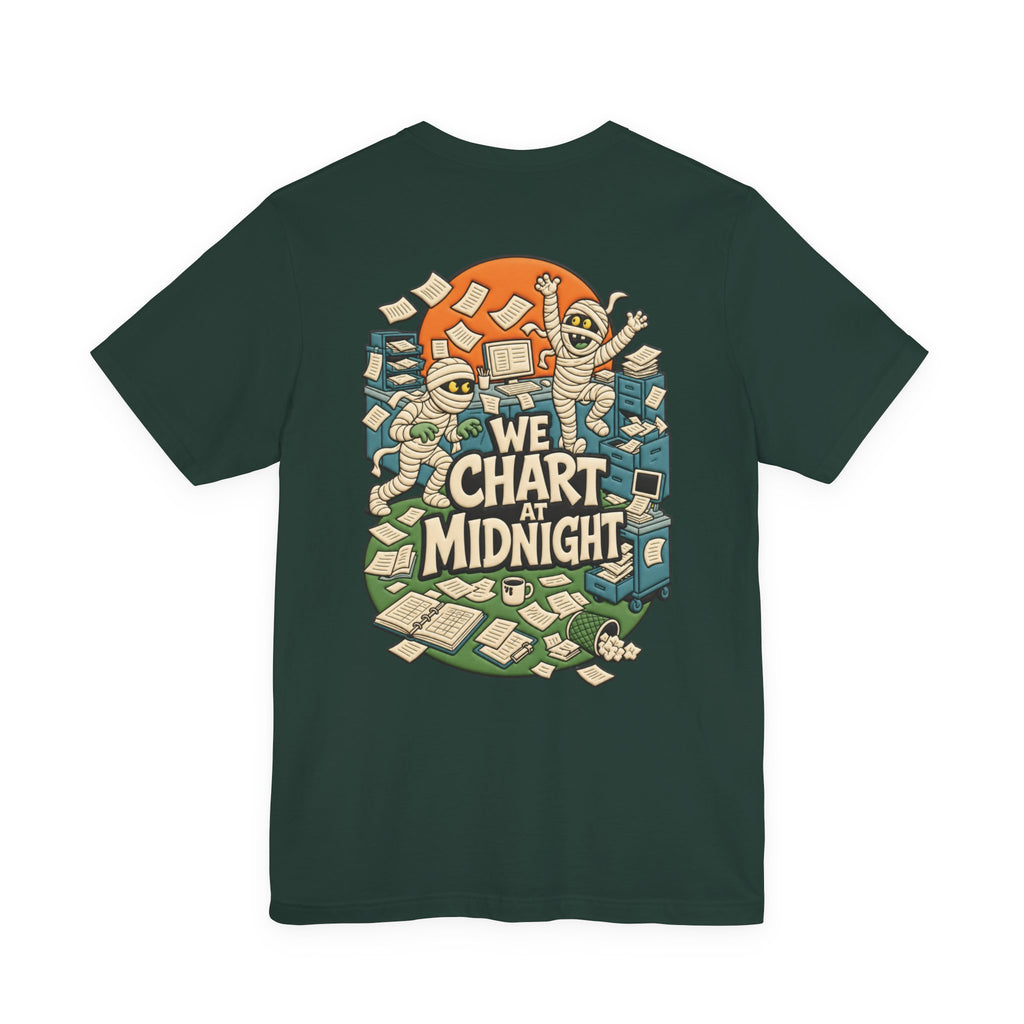 Mummies Chart at Midnight T-Shirt