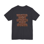 Wanted Side Effects May Occur Chocolate Donut T-Shirt