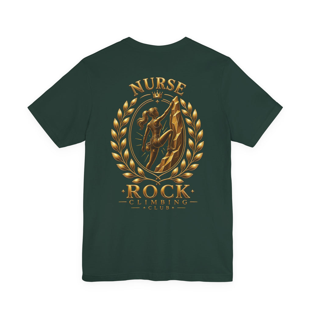 Uncommon Nurse Rock Climbing T-Shirt