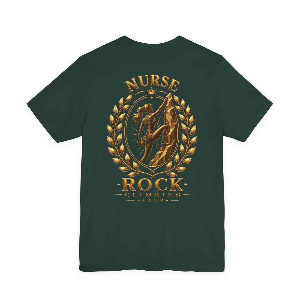 Uncommon Nurse Rock Climbing T-Shirt