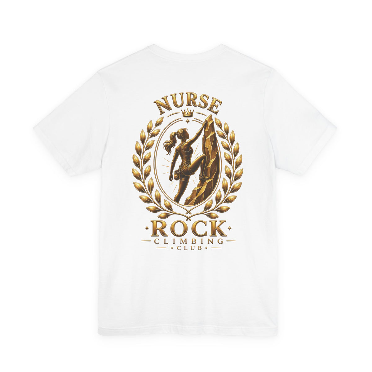 Uncommon Nurse Rock Climbing T-Shirt