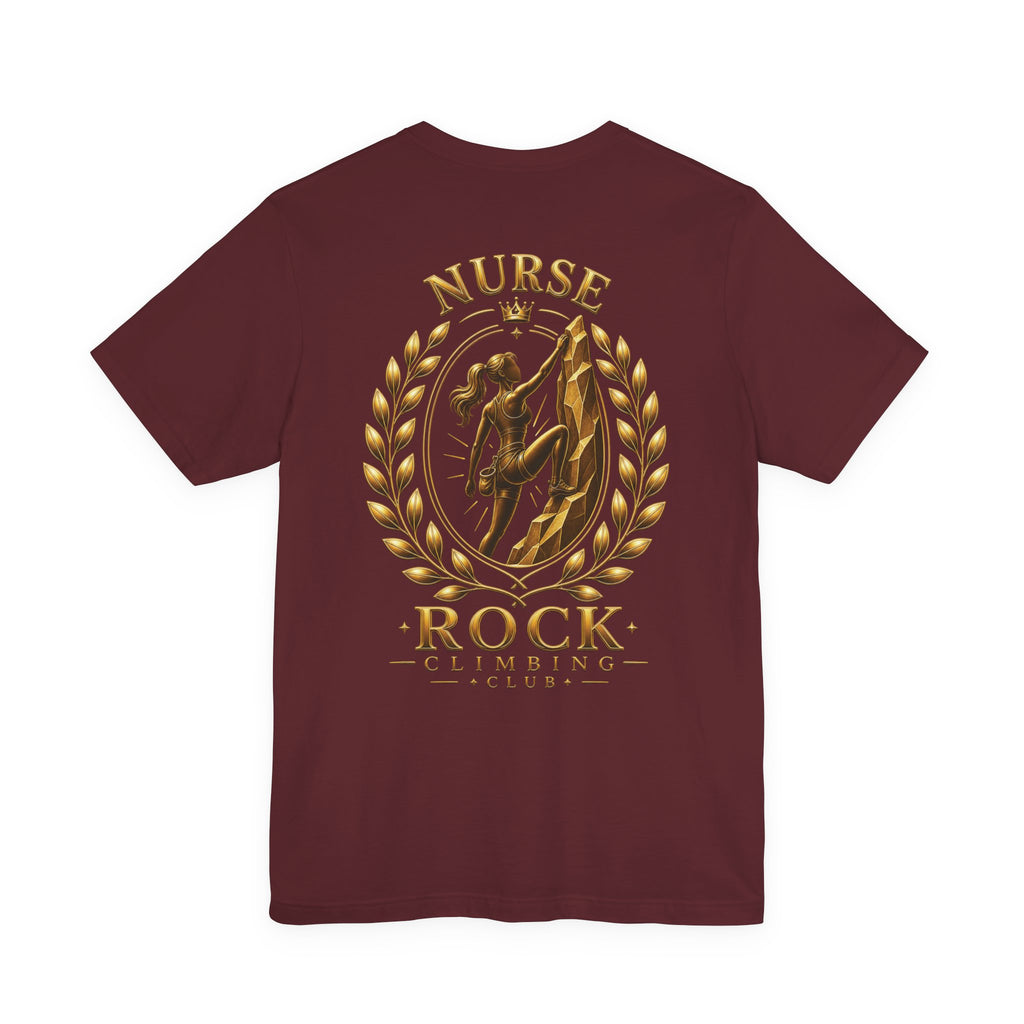 Uncommon Nurse Rock Climbing T-Shirt