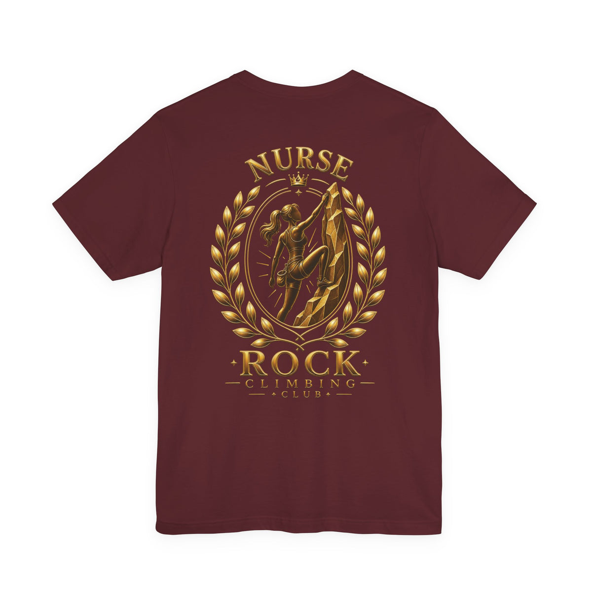 Uncommon Nurse Rock Climbing T-Shirt