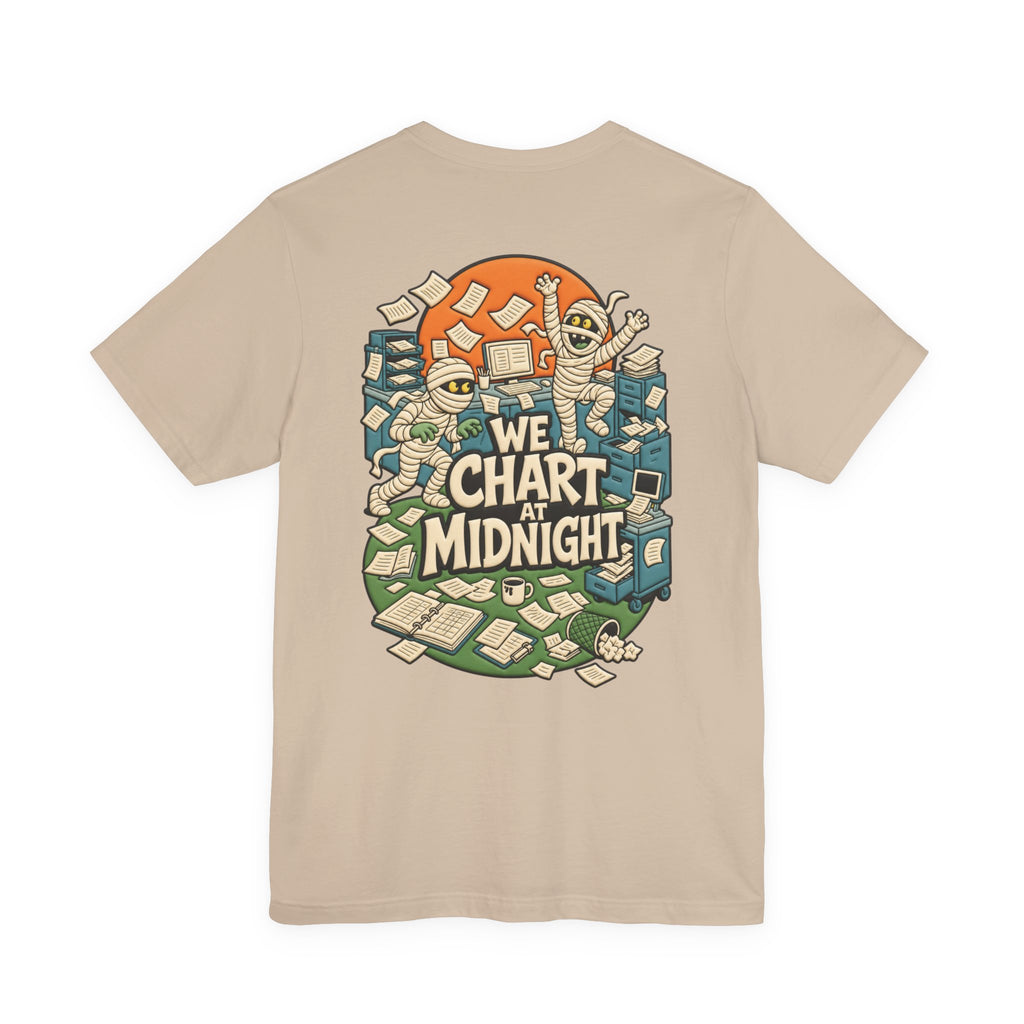 Mummies Chart at Midnight T-Shirt