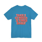 Uncommon Nurse Take 1 By Mouth 3 Times Daily Strawberry Donut T-Shirt
