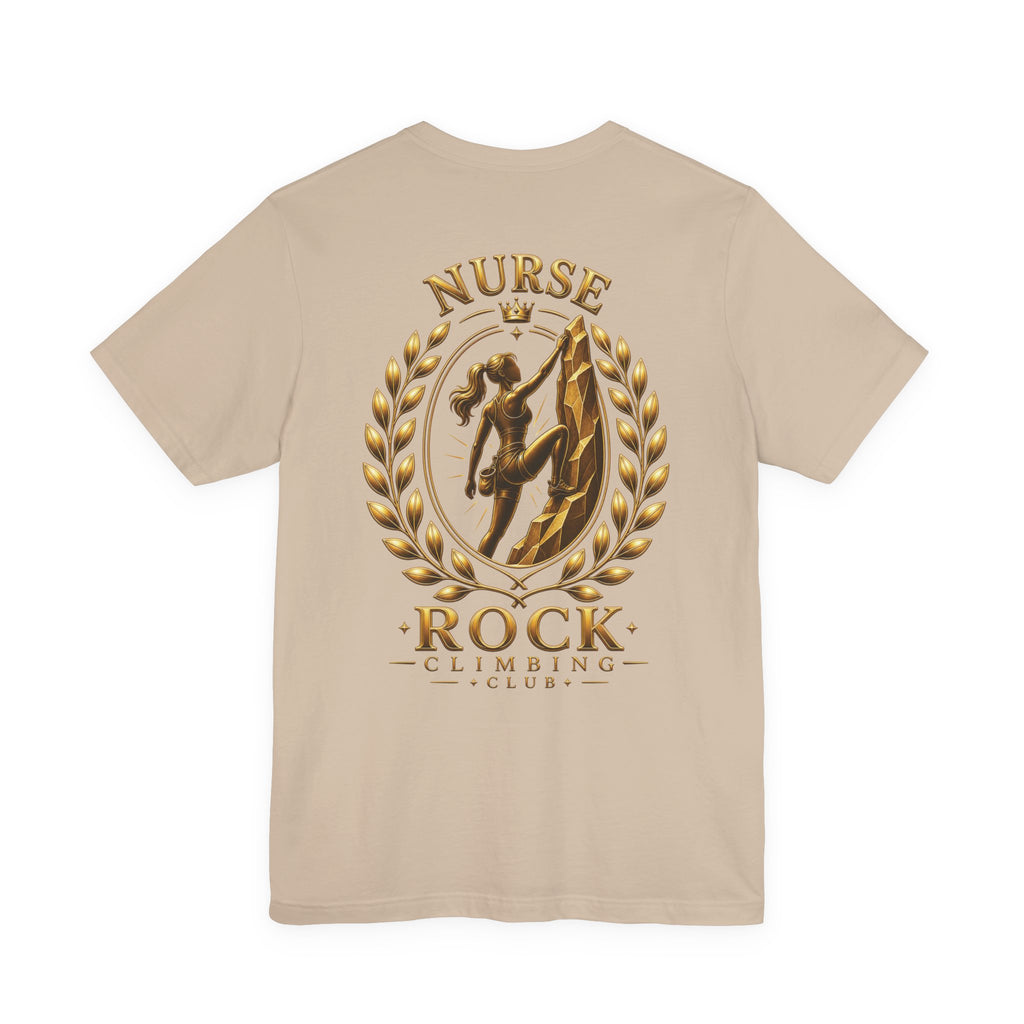 Uncommon Nurse Rock Climbing T-Shirt