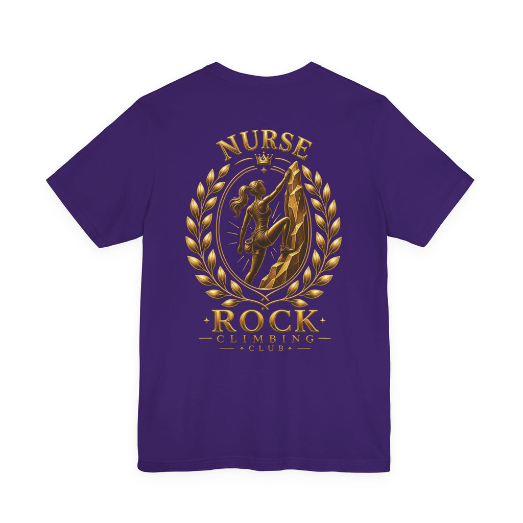 Uncommon Nurse Rock Climbing T-Shirt