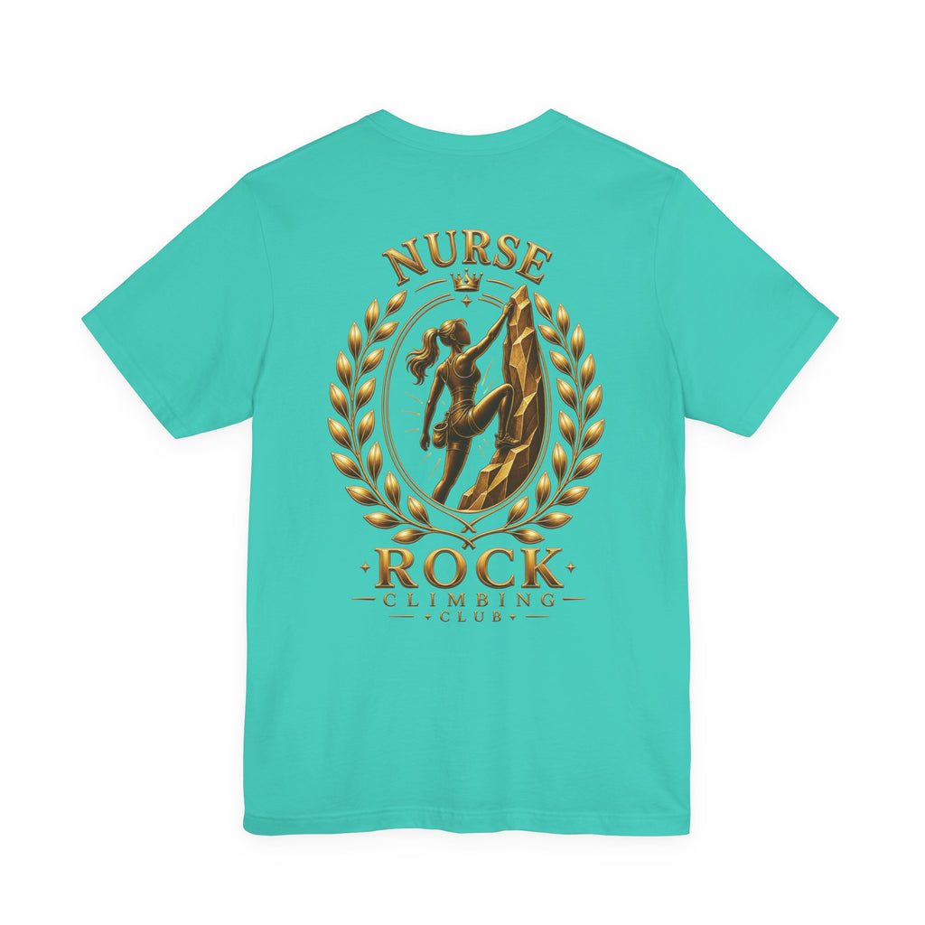 Uncommon Nurse Rock Climbing T-Shirt