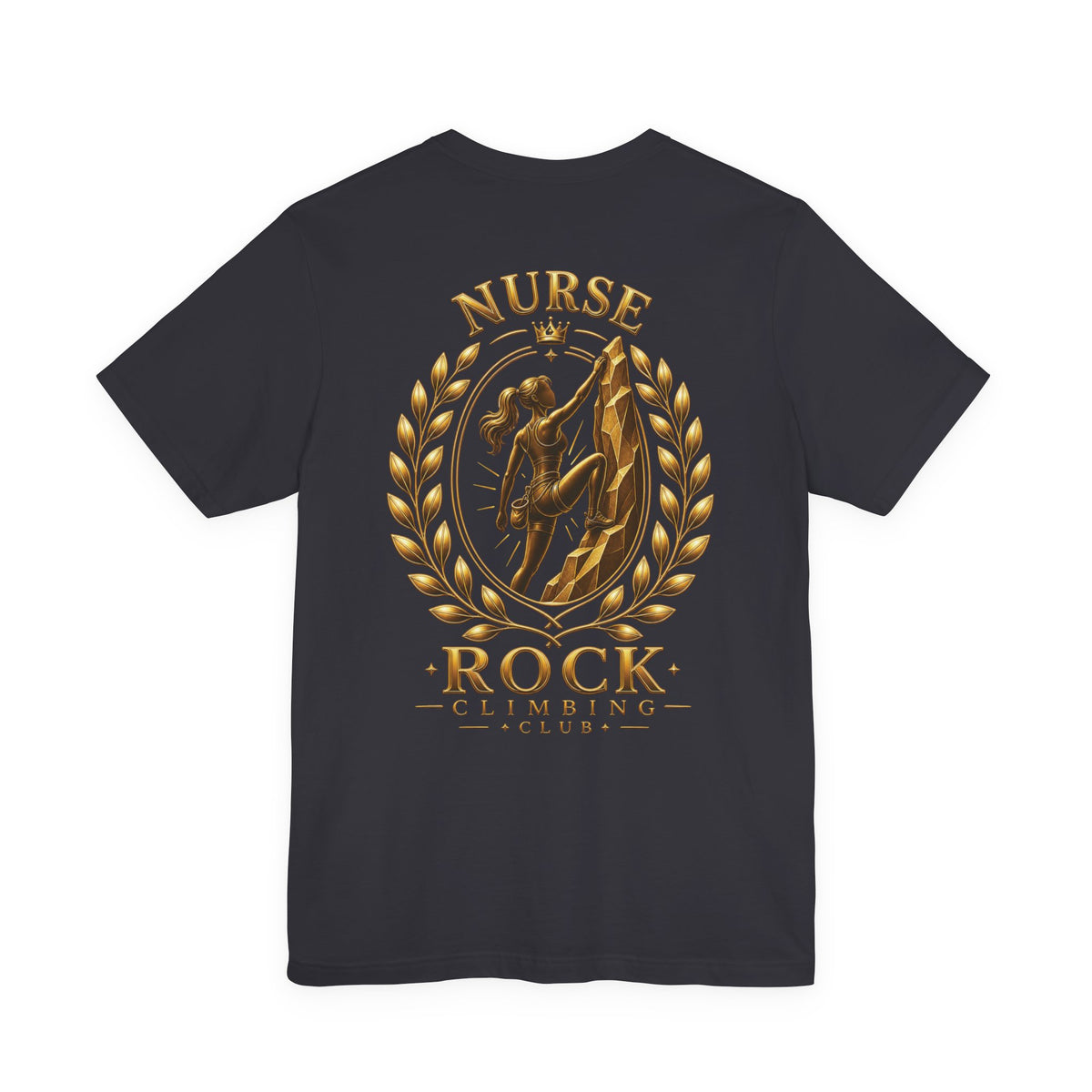 Uncommon Nurse Rock Climbing T-Shirt