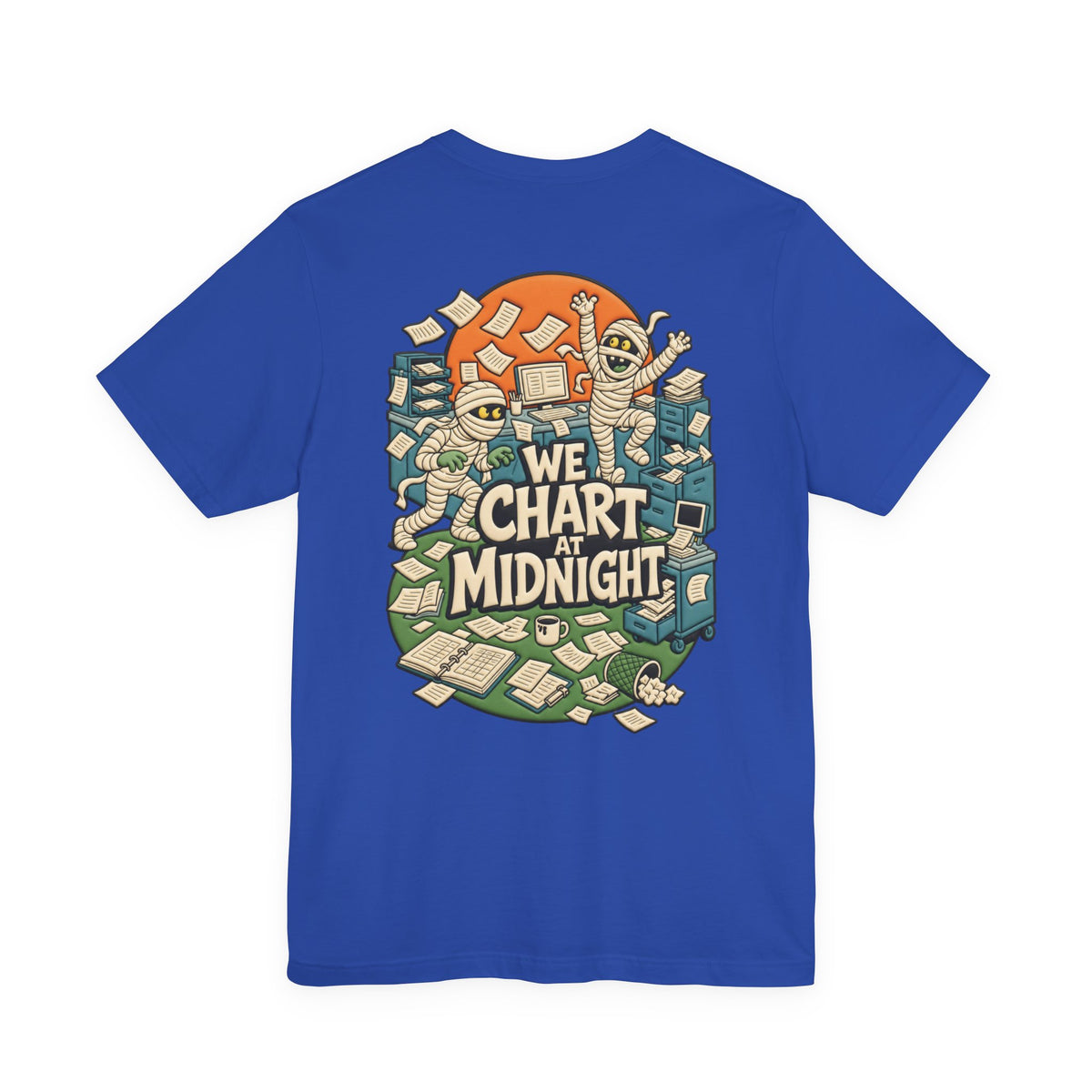 Mummies Chart at Midnight T-Shirt