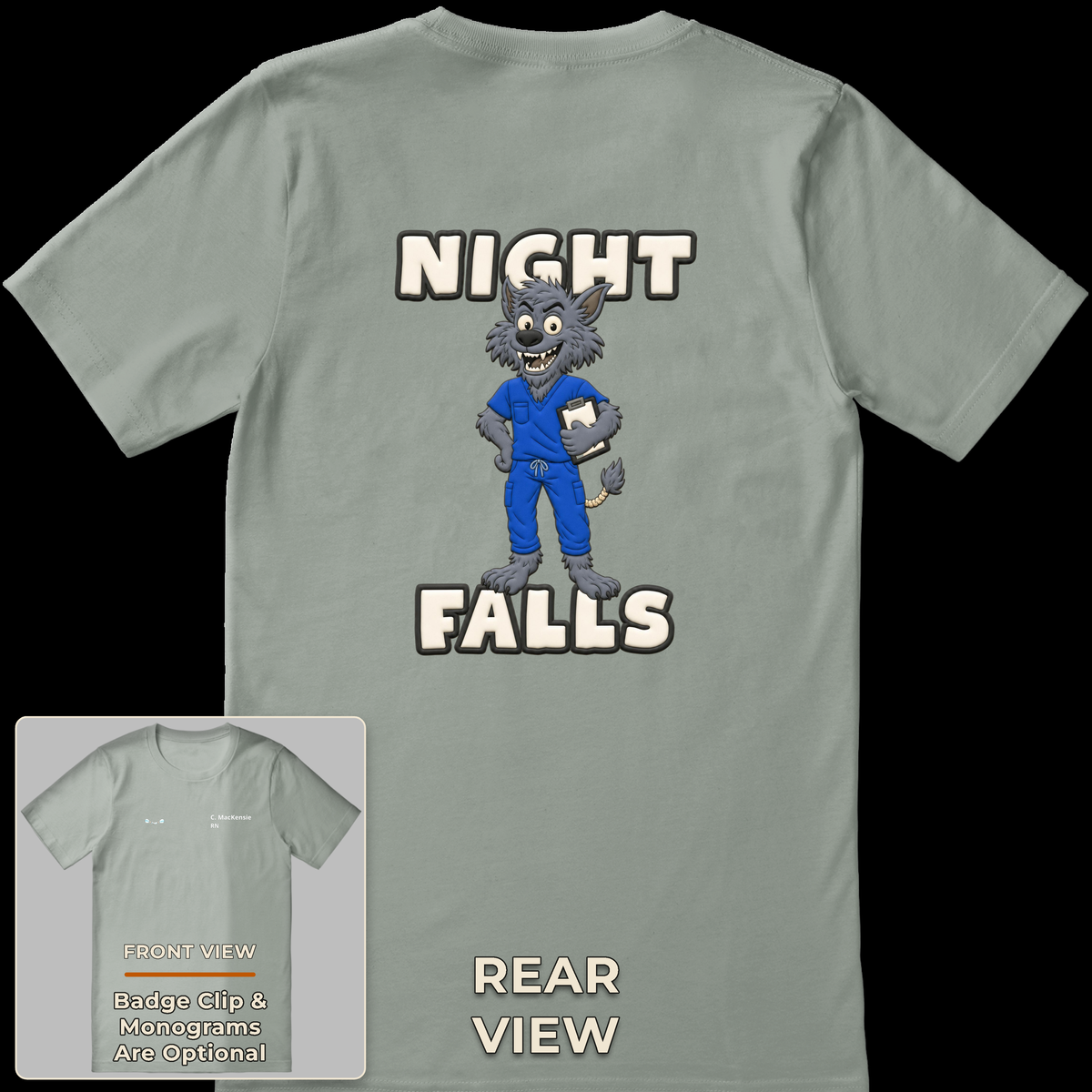 Night Falls T-Shirt
